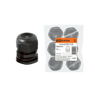 Сальник MG LX 50 диаметр проводника 30-42мм IP68 TDM Сальник MG LX 50 диаметр проводника 30-42мм IP68 TDM