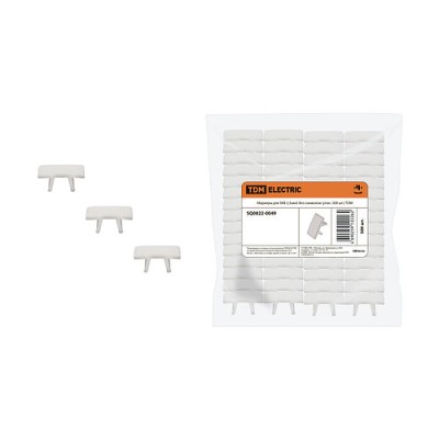 Маркеры для ЗКБ 2,5мм2 без символов (упак. 500 шт.) TDM Маркеры для ЗКБ 2,5мм2 без символов (упак. 500 шт.) TDM