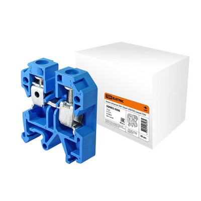 Зажим наборный ЗНИ-10мм2 (JXB70А) синий TDM Зажим наборный ЗНИ-10мм2 (JXB70А) синий TDM