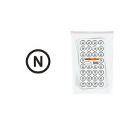 Символ "N" d=20мм TDM