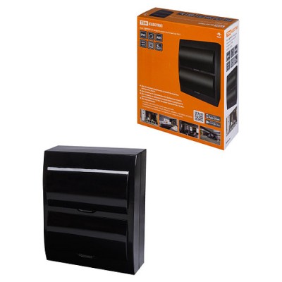 Бокс ЩРН-П-24 модуля навесной пластик IP41, Антрацит TDM Бокс ЩРН-П-24 модуля навесной пластик IP41, Антрацит TDM