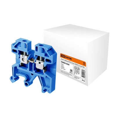Зажим наборный ЗНИ-2,5мм2 (JXB25А) синий TDM Зажим наборный ЗНИ-2,5мм2 (JXB25А) синий TDM