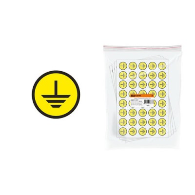 Символ "Заземление" 20х20мм TDM Символ "Заземление" 20х20мм TDM