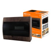 Бокс ЩРН-П-12 модулей навесной пластик IP41 "Эко" (бук) TDM