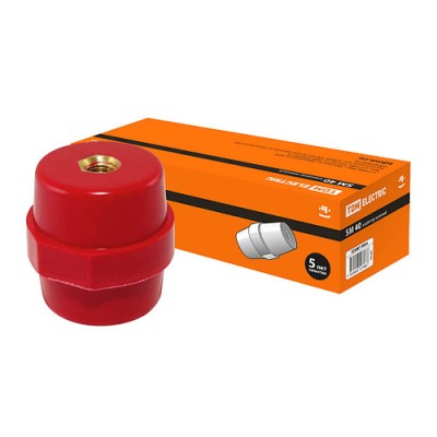 Изолятор SM40 силовой Н40хD40хМ8мм TDM Изолятор SM40 силовой Н40хD40хМ8мм TDM