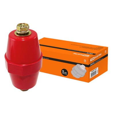 Изолятор SM76 силовой H76xD50xM10мм с болтом TDM Изолятор SM76 силовой H76xD50xM10мм с болтом TDM