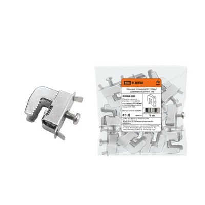 Шинный терминал 70-185 мм2 для медной шины 5 мм TDM Шинный терминал 70-185 мм2 для медной шины 5 мм TDM