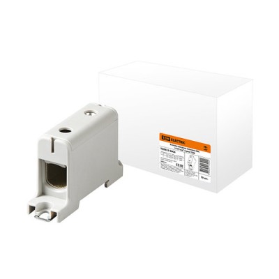 Клемма вводная силовая КВС 16-95 кв.мм. серая TDM Клемма вводная силовая КВС 16-95 кв.мм. серая TDM