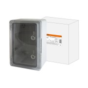 Бокс пластиковый ЩМП-0-8, прозр., крышка ABS, IP65, -45 до +75 С, навесной, (700x500x250) TDM