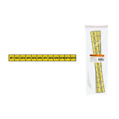 Таблица символов "SF1 - SF12" (12шт) TDM Таблица символов "SF1 - SF12" (12шт) TDM