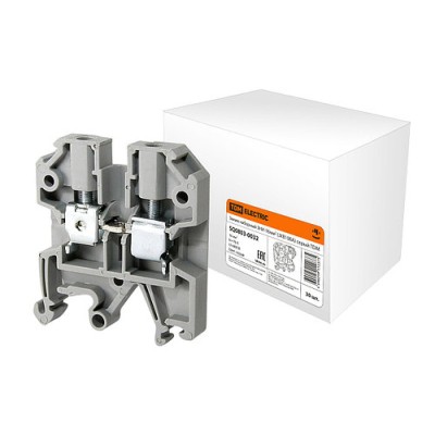 Зажим наборный ЗНИ-16мм2 (JXB100А) серый TDM Зажим наборный ЗНИ-16мм2 (JXB100А) серый TDM