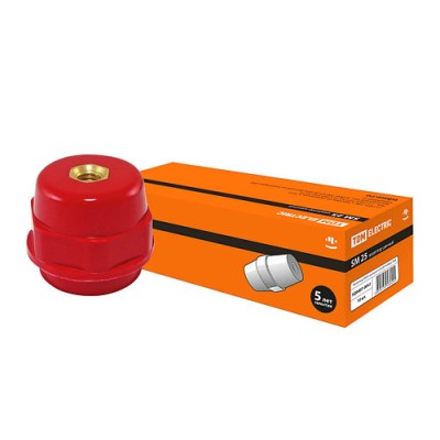 Изолятор SM25 силовой Н25хD27хМ8мм TDM Изолятор SM25 силовой Н25хD27хМ8мм TDM