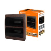 Бокс ЩРН-П-24 модулей навесной пластик IP41 "Эко" (бук) TDM