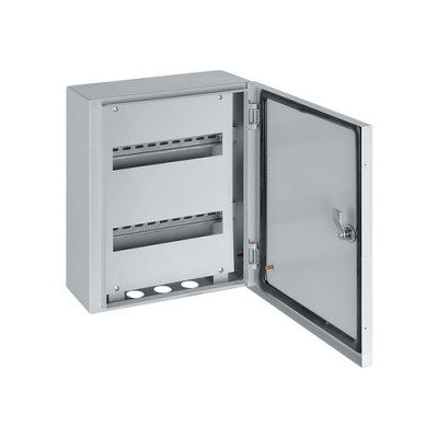 Корпус металлический ЩРН-24 (410х330х120) IP54 Народный эконом Корпус металлический ЩРН-24 (410х330х120) IP54 Народный эконом