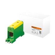 Клемма вводная силовая КВС 16-95 кв.мм. желтая/зеленая TDM