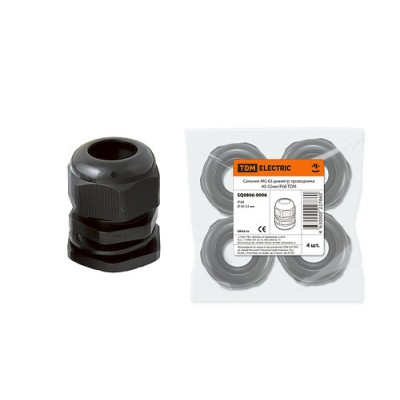 Сальник MG 63 диаметр проводника 40-52мм IP68 TDM Сальник MG 63 диаметр проводника 40-52мм IP68 TDM