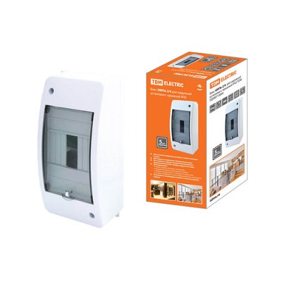 Бокс КМПн 2/4 для наруж. уст. с крышкой IP42 TDM Бокс КМПн 2/4 для наруж. уст. с крышкой IP42 TDM