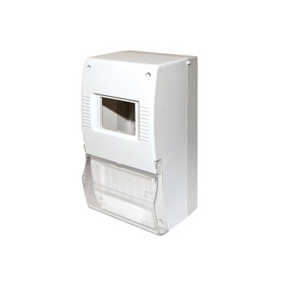 Щиток квартирный ЩК 26-003 2-6 модулей DIN с дверкой IP20 TDM Щиток квартирный ЩК 26-003 2-6 модулей DIN с дверкой IP20 TDM