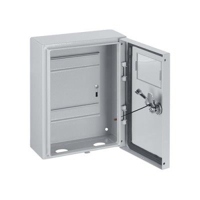 Корпус металлический ЩУ-1ф/(4мод) 300х200х124 IP54 Народный Корпус металлический ЩУ-1ф/(4мод) 300х200х124 IP54 Народный