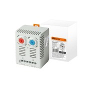 Термостат сдвоенный NO/NC (охлаждение/обогрев) 10/5A 230В от 0 до +60°C TDM