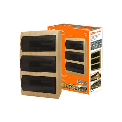 Бокс ЩРН-П-36 модулей навесной пластик IP41 "Эко" (сосна) TDM Бокс ЩРН-П-36 модулей навесной пластик IP41 "Эко" (сосна) TDM