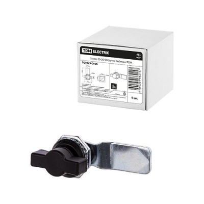 Замок 20-20/50 (ручка-бабочка) TDM Замок 20-20/50 (ручка-бабочка) TDM