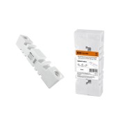 Изолятор шинный плоский ИШП 2П для шин 5 и 10 мм, длина 180 мм, межшинное расстояние 72 мм TDM