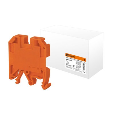 Зажим наборный ЗНИ-10мм2 (JXB70А) оранжевый TDM Зажим наборный ЗНИ-10мм2 (JXB70А) оранжевый TDM