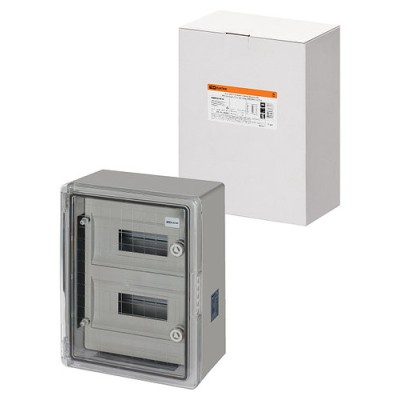 Бокс ЩРН-П-24 модуля, прозр. крышка, ABS, IP65, от -45 до +75 °С, навесной, (300х400х170) TDM Бокс ЩРН-П-24 модуля, прозр. крышка, ABS, IP65, от -45 до +75 °С, навесной, (300х400х170) TDM