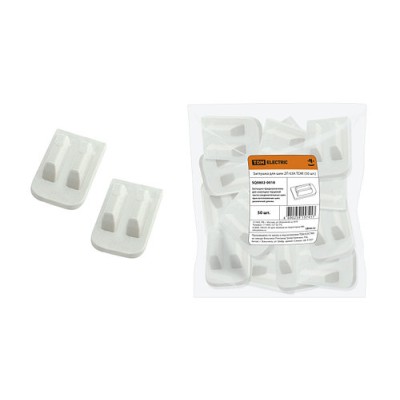 Заглушка для шин 2П 63А TDM (50 шт.) Заглушка для шин 2П 63А TDM (50 шт.)