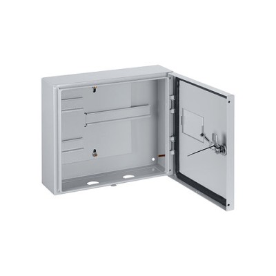 Корпус металлический ЩУ-3ф/(3+4мод) 300х300х124 IP54 Народный Корпус металлический ЩУ-3ф/(3+4мод) 300х300х124 IP54 Народный