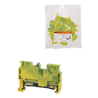 Зажим клеммный безвинтовой ЗКБ PEN быстрого зажима 1,5 мм2 (Ph-C PT 1,5/S-PE) TDM Зажим клеммный безвинтовой ЗКБ PEN быстрого зажима 1,5 мм2 (Ph-C PT 1,5/S-PE) TDM