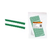 Маркер наборный - символ "5" зеленый 2,5 мм2 (150 шт.) TDM