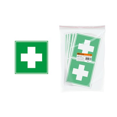 Знак 150х150мм "Медицинская аптечка" TDM Знак 150х150мм "Медицинская аптечка" TDM