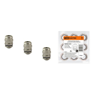 Кабельный ввод-сальник латунный М 18 (У261) IP68 TDM Кабельный ввод-сальник латунный М 18 (У261) IP68 TDM