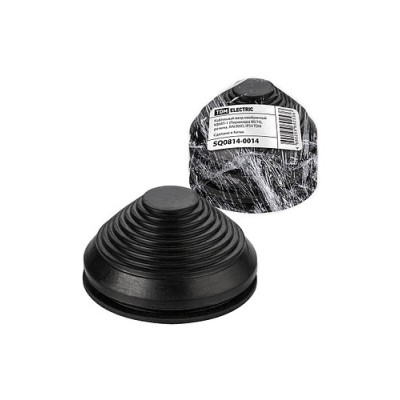 Кабельный ввод мембранный КВМП-1 (Пирамидка 80/74), резина, RAL9005, IP54 TDM Кабельный ввод мембранный КВМП-1 (Пирамидка 80/74), резина, RAL9005, IP54 TDM