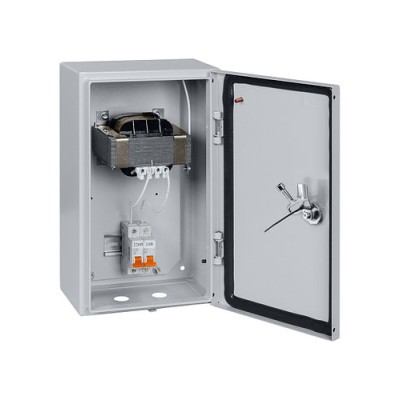 Ящик с трансформатором понижающим ЯТП-0,25 220/24-2авт. IP54 TDM Ящик с трансформатором понижающим ЯТП-0,25 220/24-2авт. IP54 TDM