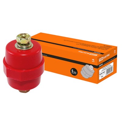 Изолятор SM40 силовой Н40хD40хМ10мм с болтом TDM Изолятор SM40 силовой Н40хD40хМ10мм с болтом TDM