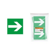 Знак "Направляющая стрелка" 150х150мм TDM