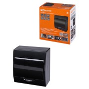 Бокс ЩРН-П-8 модулей навесной пластик IP41, Антрацит TDM