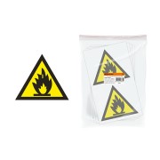 Знак 150х150мм "Пожароопасно" TDM