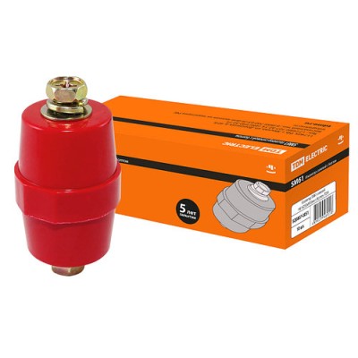 Изолятор SM61 силовой Н61хD50хМ10мм с болтом TDM Изолятор SM61 силовой Н61хD50хМ10мм с болтом TDM