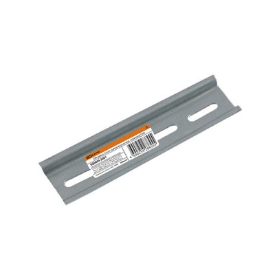 DIN-рейка (11см) оцинкованная инд. штрихкод TDM DIN-рейка (11см) оцинкованная инд. штрихкод TDM