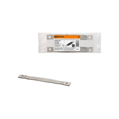 Проводник заземления плоский луженый ПЗ 25-400 (2 шт. упак) ТDM Проводник заземления плоский луженый ПЗ 25-400 (2 шт. упак) ТDM