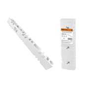 Изолятор шинный плоский ИШП 3П для шин 5 и 10 мм, длина 370 мм, межшинное растояние 125 мм TDM