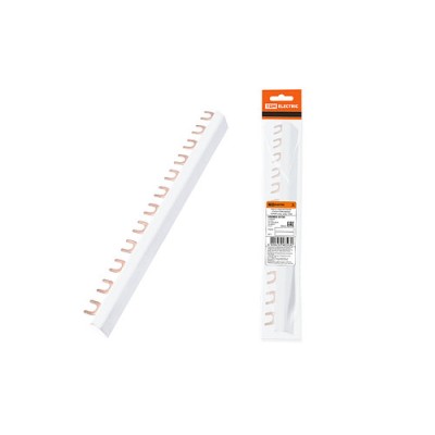 Шина соединительная 3П 63А FORK (вилка) 12FORK (инд. упак.) TDM Шина соединительная 3П 63А FORK (вилка) 12FORK (инд. упак.) TDM