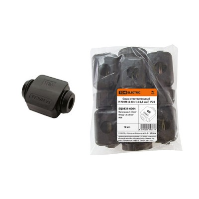 Сжим ответвительный У-739М (4-10 : 1,5-2,5 мм²) IP20 TDM Сжим ответвительный У-739М (4-10 : 1,5-2,5 мм²) IP20 TDM