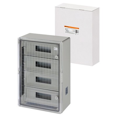 Бокс ЩРН-П-60 модулей, прозр. крышка, ABS, IP65, от -45 до +75 °С, навесной, (400х600х200) TDM Бокс ЩРН-П-60 модулей, прозр. крышка, ABS, IP65, от -45 до +75 °С, навесной, (400х600х200) TDM