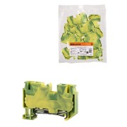 Зажим клеммный безвинтовой ЗКБ PEN быстрого зажима 6 мм2 (Ph-C PT 6-PE) TDM