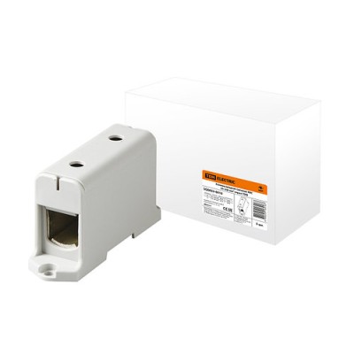 Клемма вводная силовая КВС 35-240 кв.мм. серая TDM Клемма вводная силовая КВС 35-240 кв.мм. серая TDM